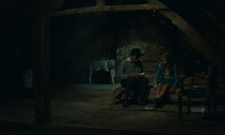 Madeleine Desdevises and Claude Hébert in The Hussy (1979)