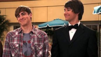 Kendall Schmidt and James Maslow in Big Time Rush (2009)