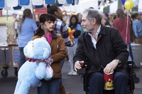 Timothy Dalton and Abi Monterey in Doom Patrol (2019)