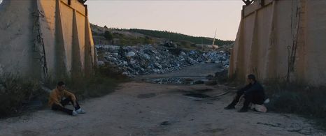 Adam Bakri and Samer Bisharat in Omar (2013)