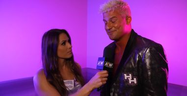 Ryan Nemeth and Dasha Kuret in AEW Dark: Elevation (2021)