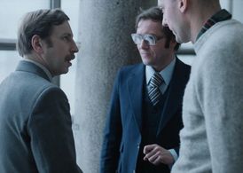 Andrzej Jurga, Boguslaw Sobczuk, and Jerzy Stuhr in Camera Buff (1979)