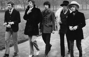 Mick Jagger, Brian Jones, Keith Richards, Charlie Watts, Bill Wyman, and The Rolling Stones