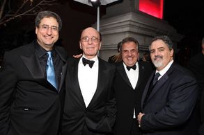 Jon Landau, Rupert Murdoch, and Tom Rothman at an event for The 82nd Annual Academy Awards (2010)