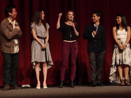 Q&A with Cast and Crew at LA Premiere of Sake-Bomb (2013) held at the DGA theater in Hollywood, CA