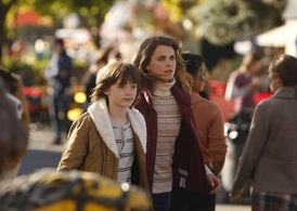 Keri Russell and Keidrich Sellati in The Americans (2013)