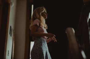 Hanna Griffiths on set stills