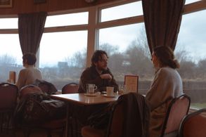 Sinead MacInnes and Jamie Robson in A90 (2022)