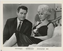 Jock Mahoney and Greta Thyssen in Three Blondes in His Life (1961)
