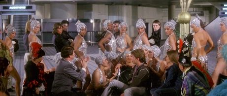 George Gilmour and Catherine Mary Stewart in The Apple (1980)