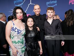 Auli'i Cravalho, Pietra Castro, Toni Collette, and Gerrison Machado attend 