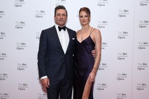 Jon Hamm and Anna Osceola at an event for Dead Man (1995)