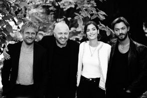 Jérémie Renier, Stephan Streker, Alma Jodorowsky, and Félix Maritaud in The Enemy (2020)