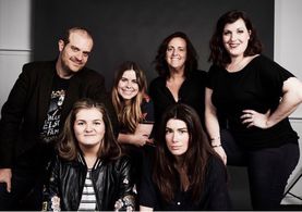 Cast of Laura Stienel's feature, Family, at SXSW