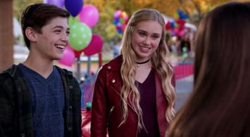 Emily Skinner and Asher Angel in Andi Mack (2017)