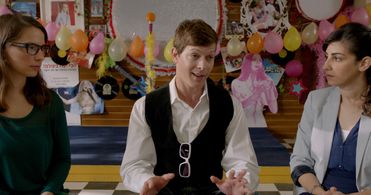 Dana Ivgy, Ofer Shechter, and Keren Berger in Cupcakes (2013)