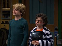 Raphael Alejandro and Will Buie Jr. in Bunk'd: Whatever Floats Your Goat Boat (2020)