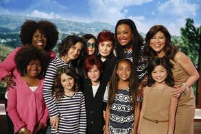 Sara Gilbert, Julie Chen Moonves, Sharon Osbourne, Aisha Tyler, Sheryl Underwood, Bria Danielle Singleton, Cassidey Fral