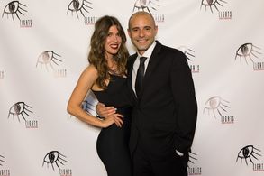 With Nicole Marie Johnson at premiere of Lights