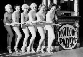 Margaret Carthew, Virginia Dabney, Mary Dees, Ebba Mona, Ann Hovey, and Azelie Cecil in Footlight Parade (1933)