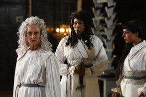 Lisa Berry, Farah Merani, and Jane Johanson in Shadowhunters (2016)