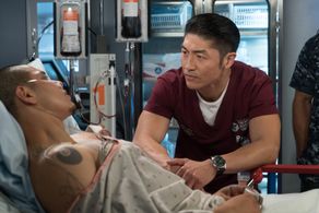 Brian Tee and Maynor Alvarado in Chicago Med (2015)