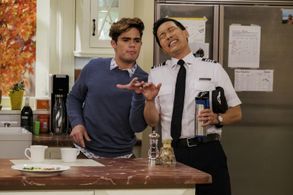 Eddie Shin and Emery Kelly in 