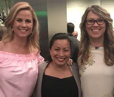 Ayumi Iizuka, Naomi Snieckus, and Allana Harkin