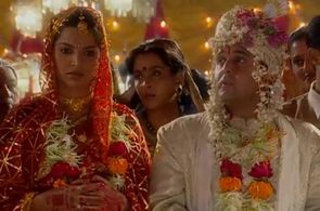 Ali Asgar and Shweta Kawatra in Kahaani Ghar Ghar Kii (2000)