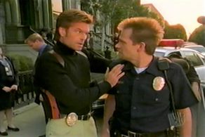 Harry Hamlin and Mark Benninghoffen in Movie Stars (1999)