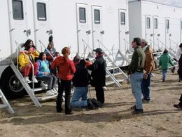 Behind the scenes interview. Showtime - Edge of America