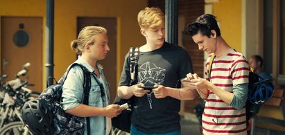 Jan Komínek, Adam Misík, and Vojtech Machuta in Bikers (2017)