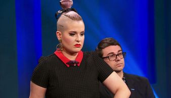 Kelly Osbourne and Christian Siriano in Project Runway Junior (2015)