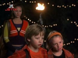 Jake Dinwiddie, Heidi Lenhart, and Katie Volding in Au Pair (1999)