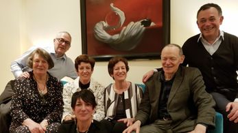 Isabel Maxwell, Ghislaine Maxwell, Ian Maxwell, Kevin Maxwell, Philip Maxwell, Christine Maxwell, and Anne Maxwell in Gh