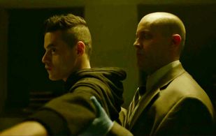 Still of Douglas Taurel and Rami Malek in Mr. Robot
