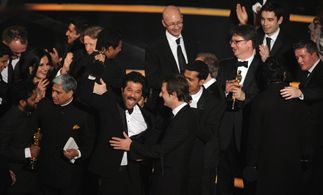 Anil Kapoor, Christian Colson, and Gabriel Bouys