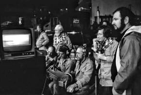 Steven Spielberg, William A. Fraker, Dick Colean, John Milius, and Ronald L. Vargas Jr. in 1941 (1979)