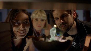 Lorin Doctor, Cole Pendery, and Kelly Curran in Don't Let Her In (2021)