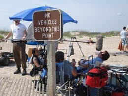 This is what happens when you fall asleep on set!