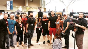 Filming with VICE Media.