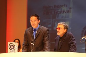 Burt Reynolds and Raymond Knudsen