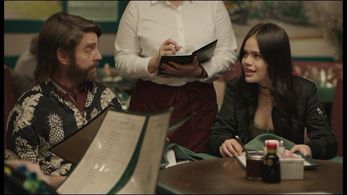 Zach Galifianakis and Malia Pyles