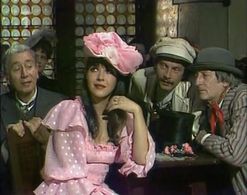 Lubomír Kostelka, Jirí Lír, Dagmar Patrasová, and Jaroslav Kankovsky in Románek za tri krejcary (1982)