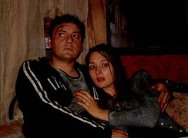 Elizabeth O'Brick and Paul Collett in The Shadows (2011)