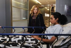 Rachelle Lefevre and Chivonne Michelle in A Gifted Man (2011)