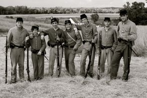 Sean Marquette, Josh Zuckerman, Luke Benward, Max Lloyd-Jones, Zach Roerig, Nolan Gould, and Parker Croft in Field of Lo