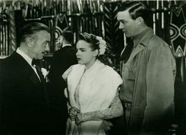 Robert Armstrong, Ben Johnson, and Terry Moore in Mighty Joe Young (1949)