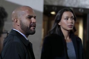 Amaury Nolasco and Ilfenesh Hadera in Deception (2018)