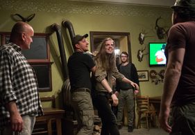 Stanislav Majer and Ihor Krotovych in Vzteklina (2017)